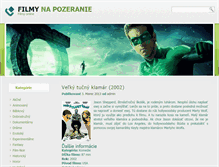 Tablet Screenshot of filmynapozeranie.com
